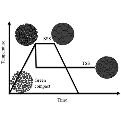 Sinterizzazione ceramica di ossido di alluminio